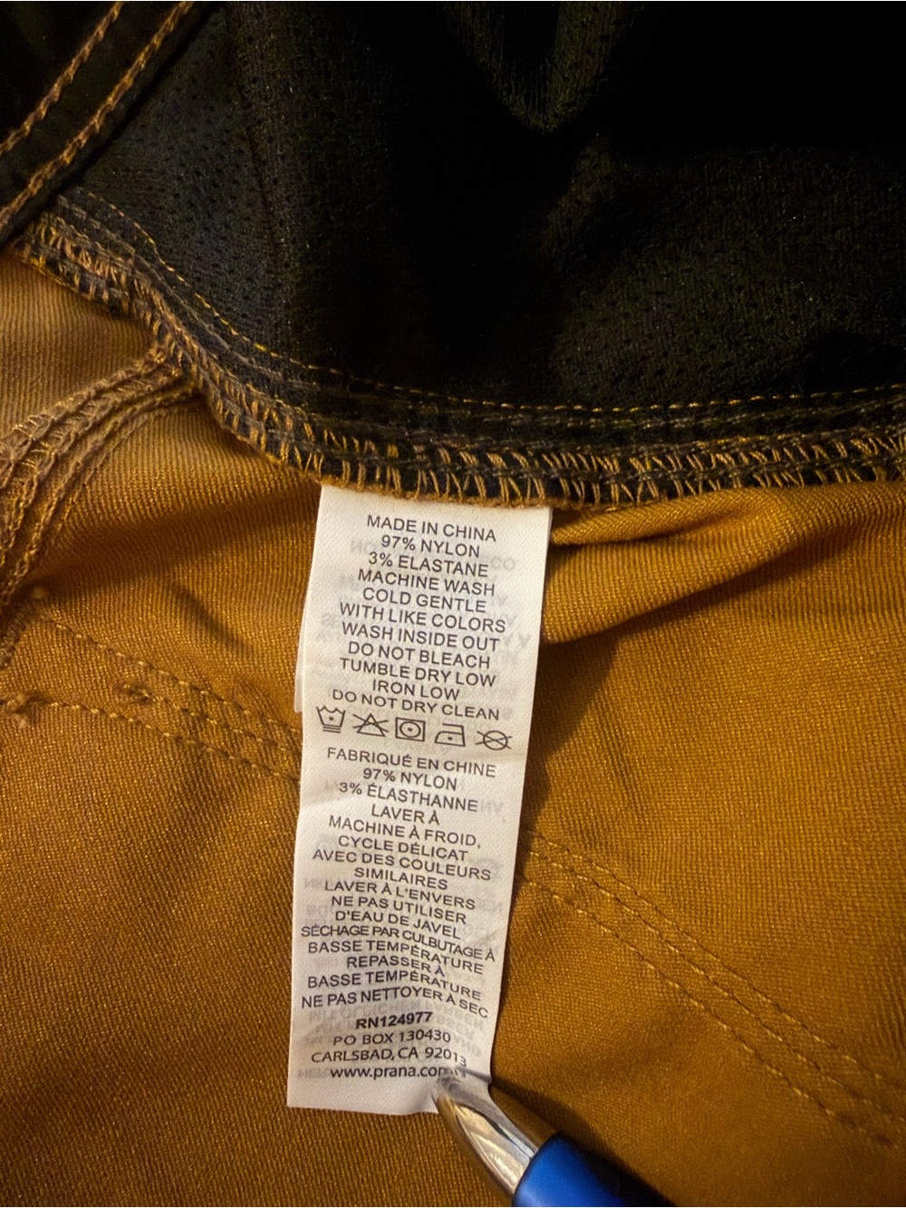 Prana Shorts Mens 34 Brown Zion Stretch Cargo Hiking Camping Belted Hiker 12 In - Picture 10 of 12